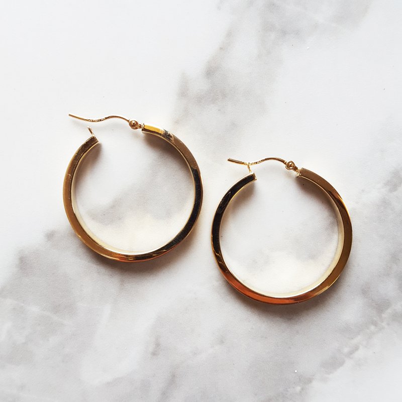 Sami Fine Jewelry Must-Have Gold Hoops 170976