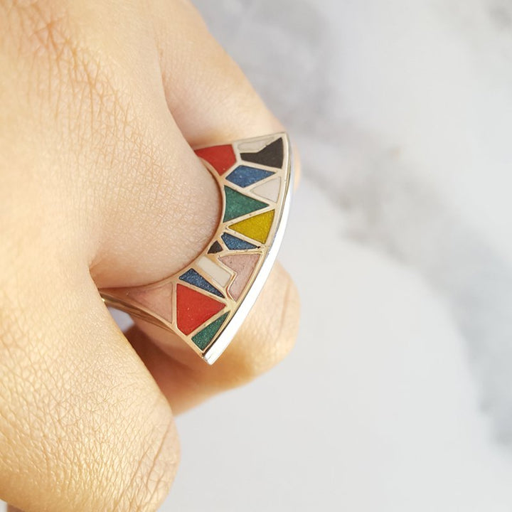 Luxury by Rene Hernandez Fanfare Blade Edge Ring