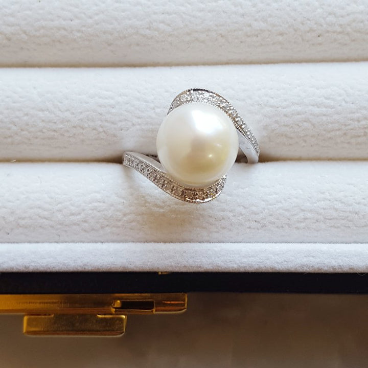 Sami Fine Jewelry Pearl Caress Ring