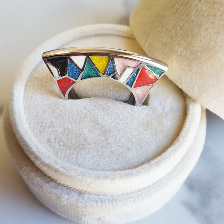 Luxury by Rene Hernandez Fanfare Blade Edge Ring 110607