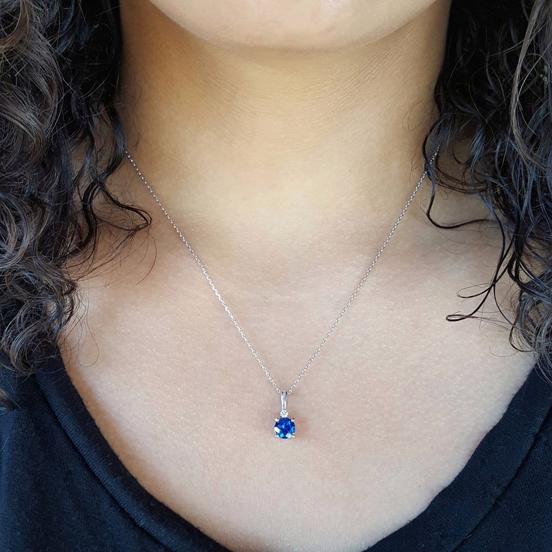 Sami Fine Jewelry September Sapphire Pendant 2410133SEPT