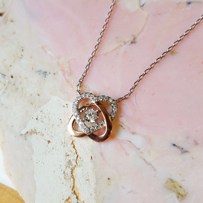 Sami Fine Jewelry Double Heart Necklace
