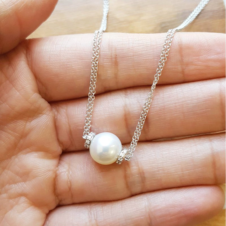 Sami Fine Jewelry Double Strand Pearl Necklace