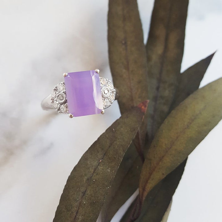 American Gem Collection Holly Agate Oregon Ring