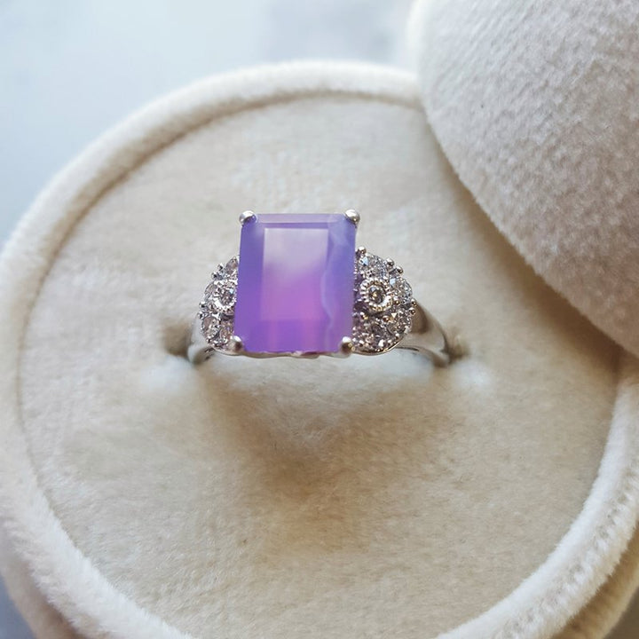 American Gem Collection Holly Agate Oregon Ring