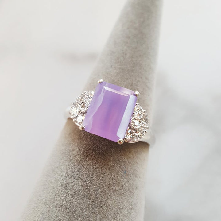 American Gem Collection Holly Agate Oregon Ring