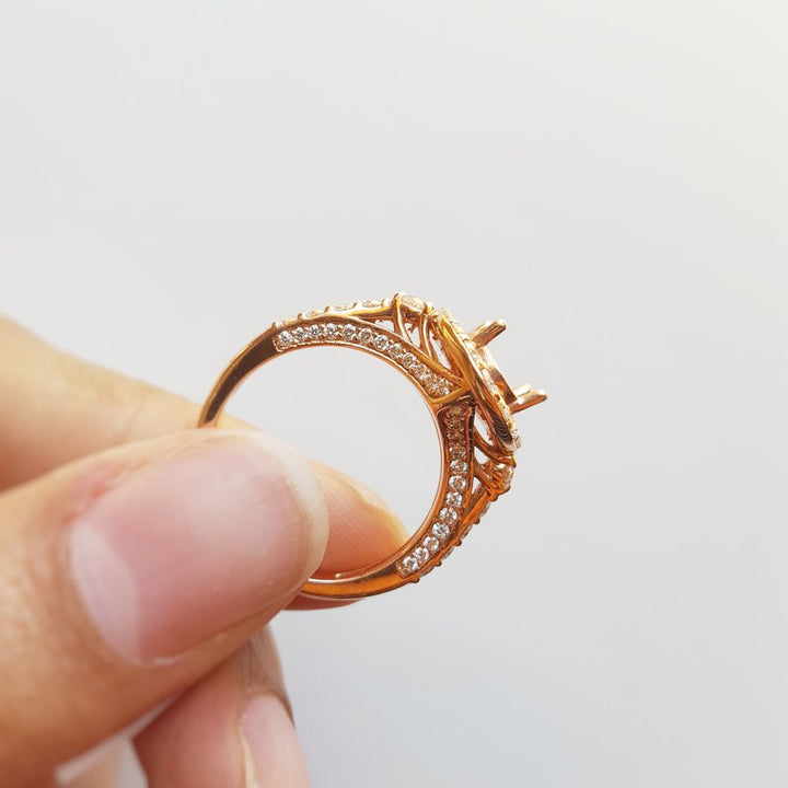 Sami Fine Jewelry Oval Engagement Mount