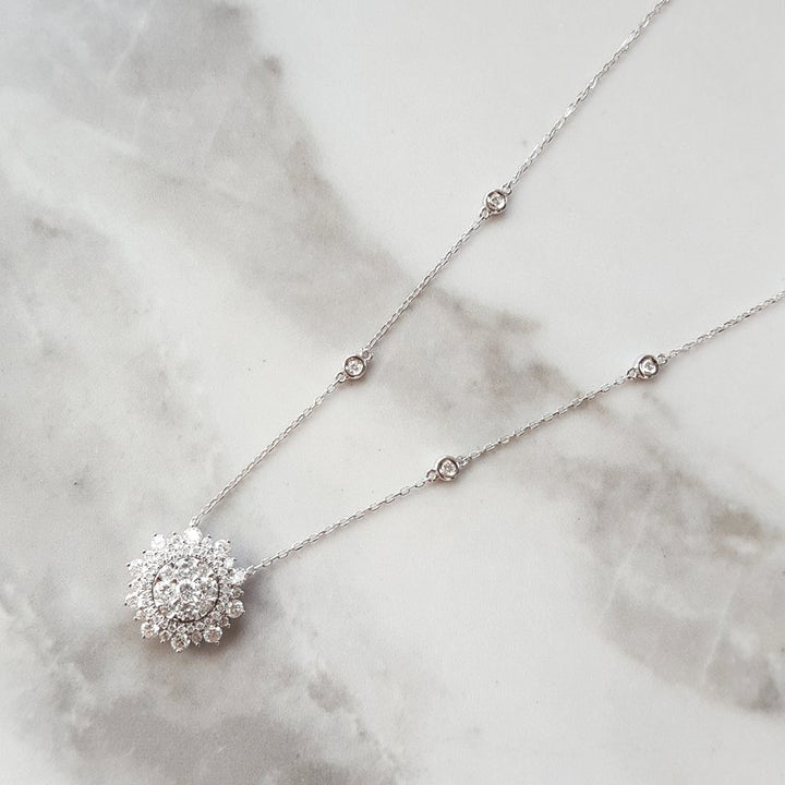 Gems One Snowflake Pendant
