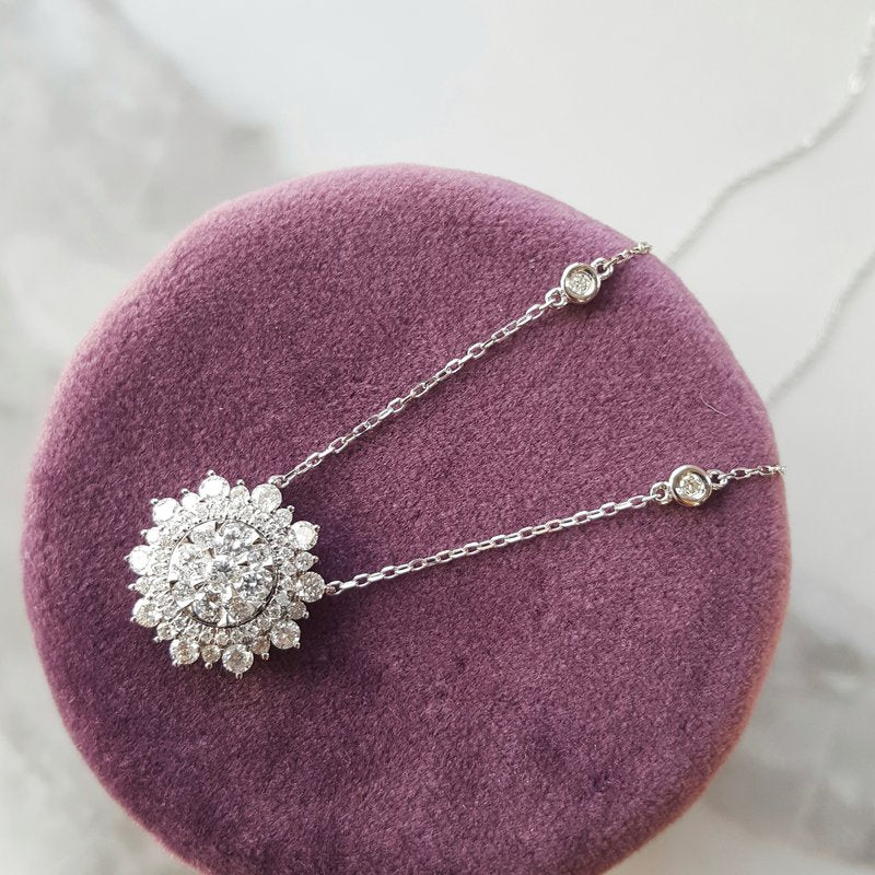 Gems One Snowflake Pendant