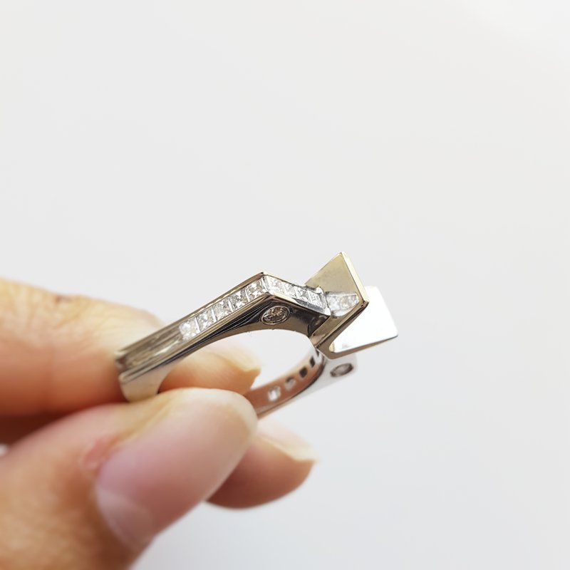 Sami Fine Jewelry Tension Set Ring