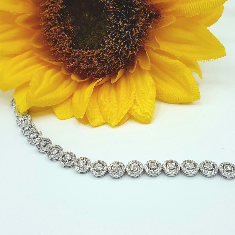 Gems One Diamond Halo Bracelet 180476