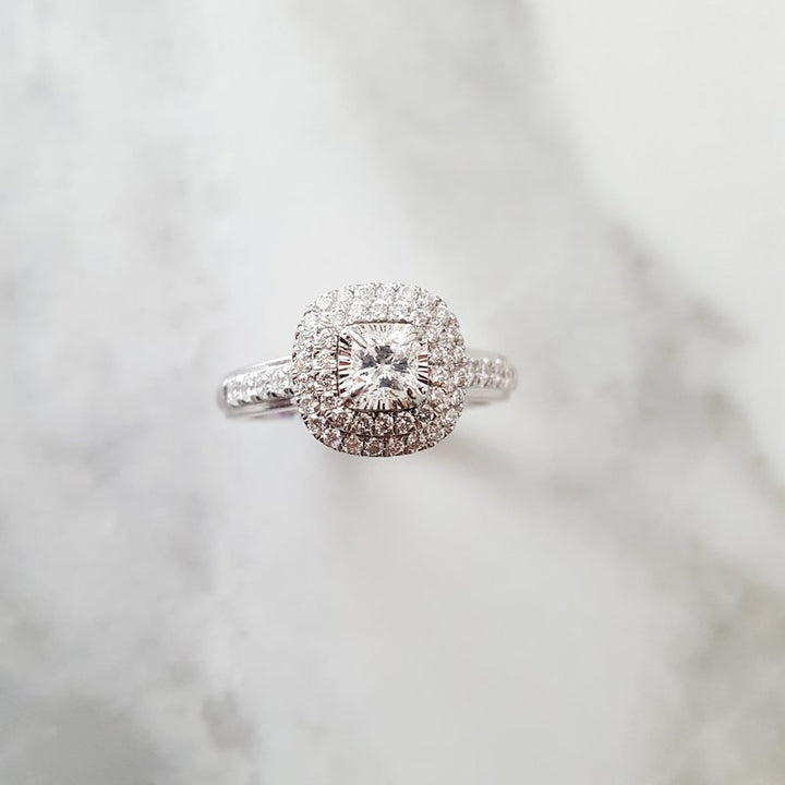 Sami Fine Jewelry Halo Diamond Ring