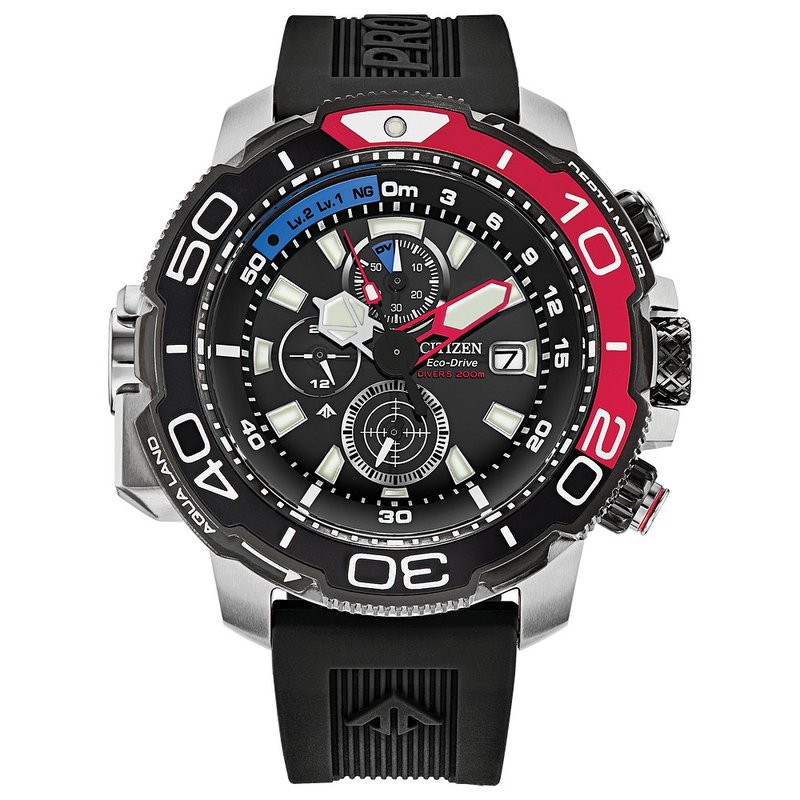Citizen Eco-Drive Promaster Eco Aqualand Mens Stainless Steel BJ2167-03E