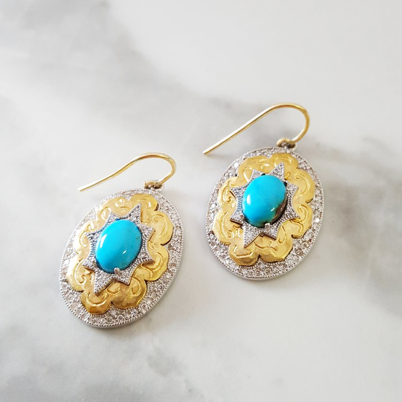 Luxury by Rene Hernandez Southwestern Dangle Earrings