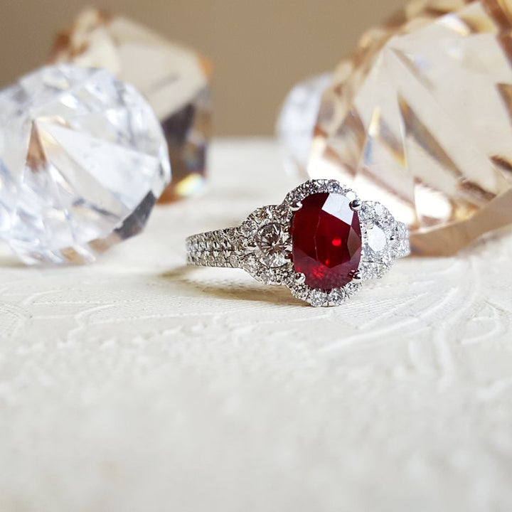 Gems One Oval Ruby Ring N734753