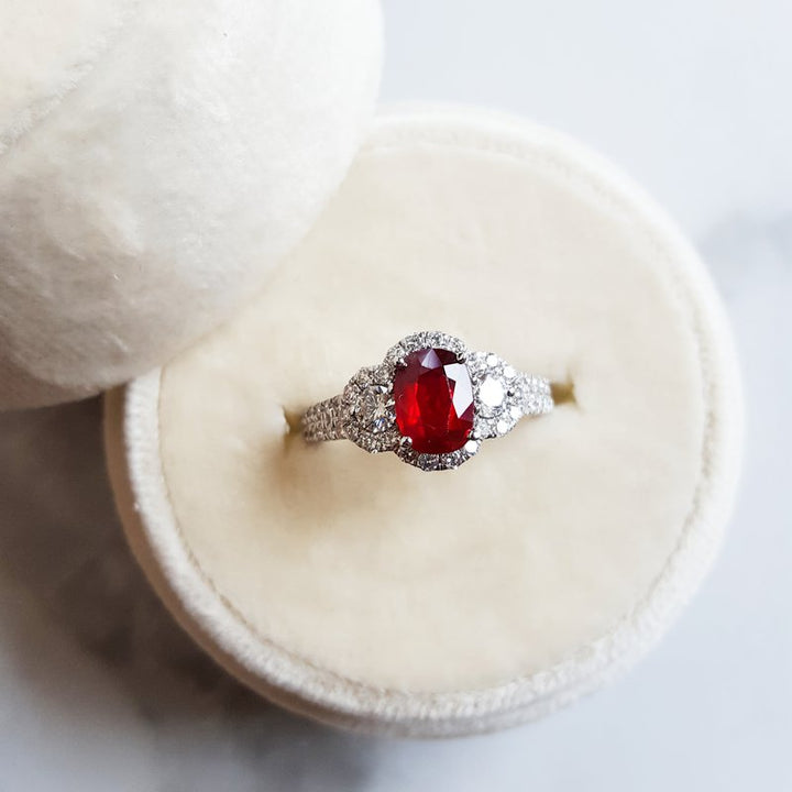 Gems One Oval Ruby Ring