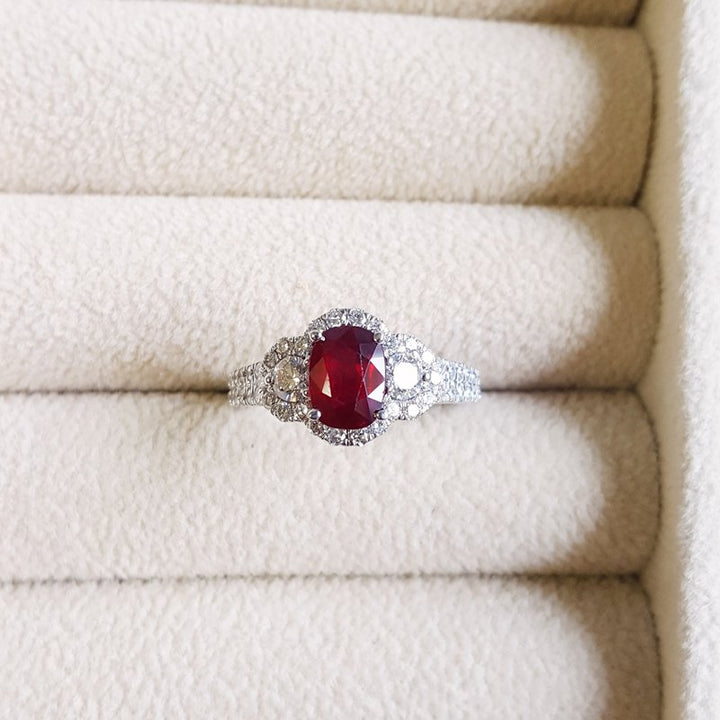 Gems One Oval Ruby Ring