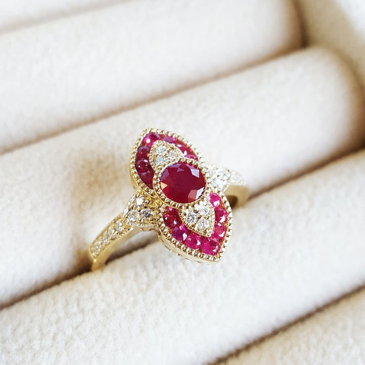 Allison Kaufman Vintage Ruby Ring 050509 rubyring