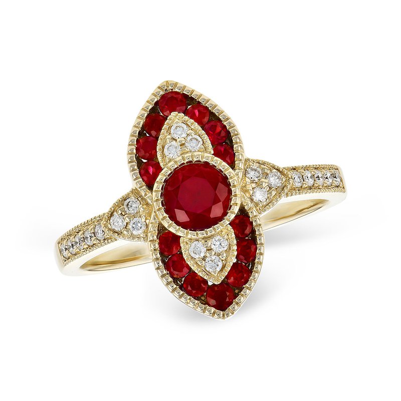 Allison Kaufman Vintage Ruby Ring