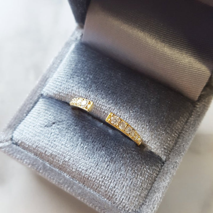 Sami Fine Jewelry Negative Diamond Band 031202