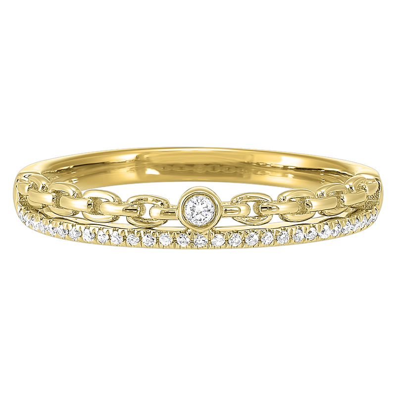 Sami Fine Jewelry Gold Stackable Ring