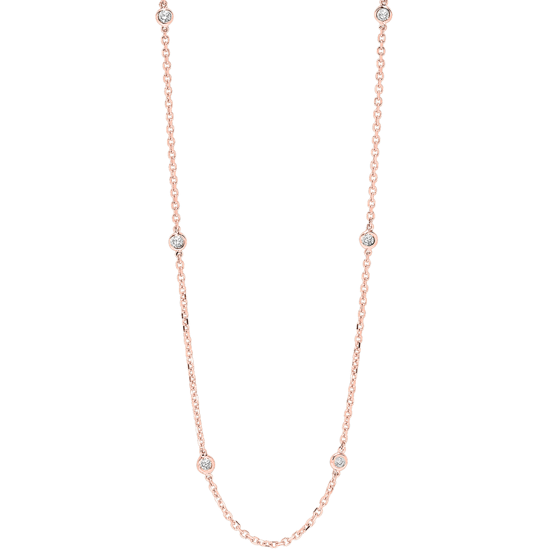 Sami Fine Jewelry Diamond By the Yard Necklace