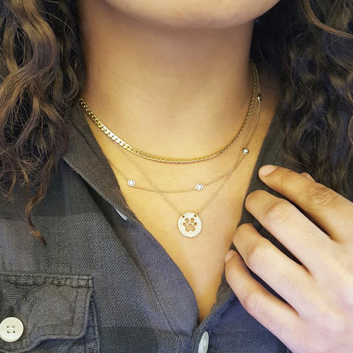 Sami Fine Jewelry Diamond By the Yard Necklace 070333 diamondbytheyard