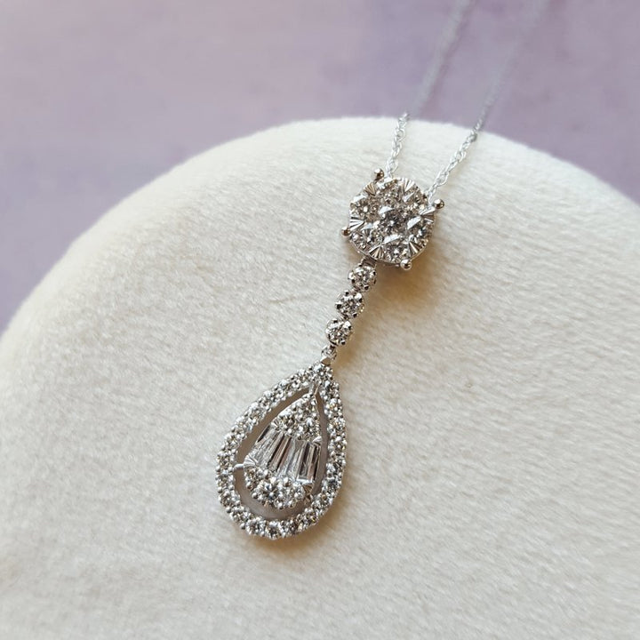 Sami Fine Jewelry Dripping Diamonds Pendant 121824