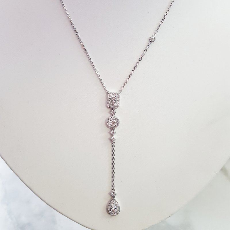 Sami Fine Jewelry Vintage Inspired Drop Necklace