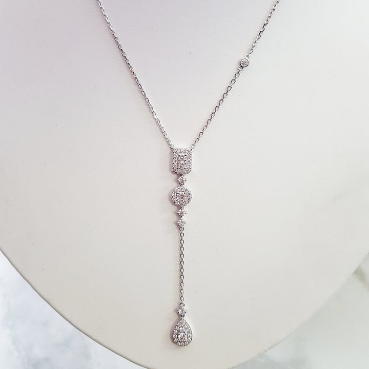 Sami Fine Jewelry Vintage Inspired Drop Necklace